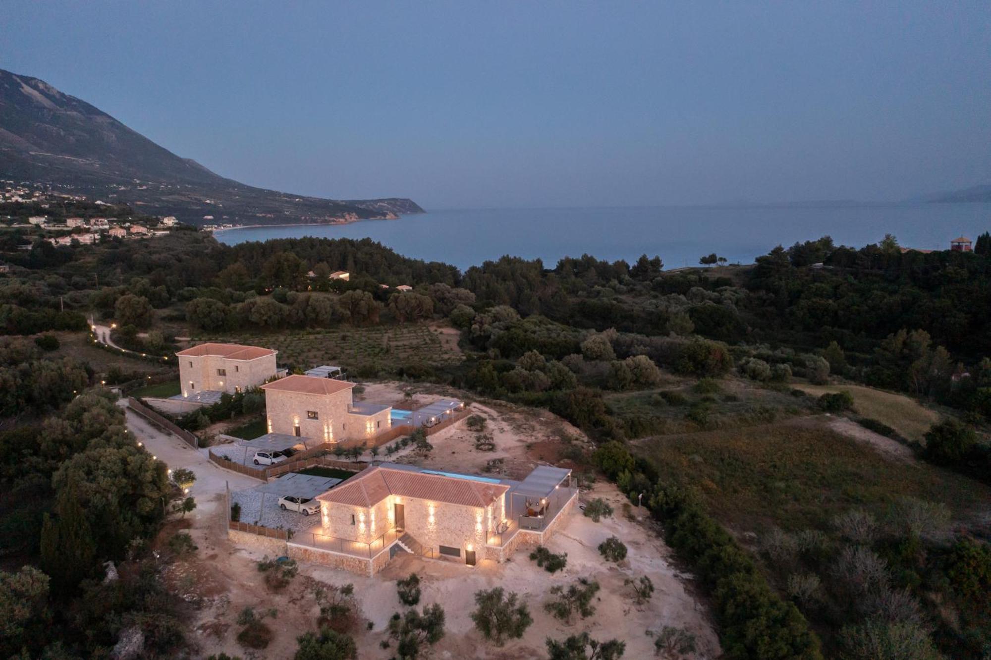 Kefalonia Stone Villas - Villa Petros Kefalonica Trapezaki  Eksteriør billede