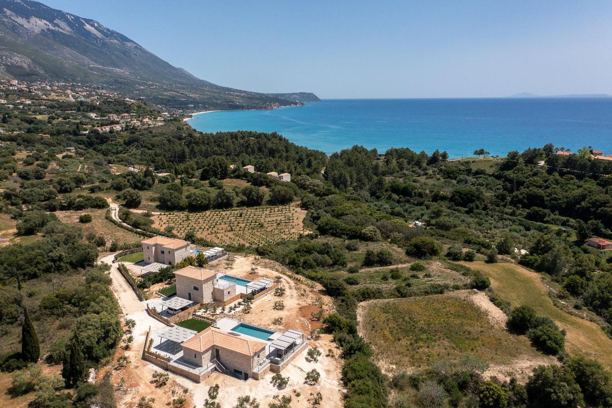 Kefalonia Stone Villas - Villa Petros Kefalonica Trapezaki  Eksteriør billede